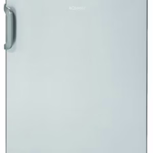 Bomann VS2195.1 Vollraumkühlschrank, 56cm breit, 133 Liter, Abtauautomatik, LED Innenraumbeleuchtung, Edelstahloptik