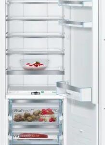 Bosch KIF81PFE0 Einbaukühlschrank, Nischenhöhe: 177,5cm, 289l, Festtürtechnik, VarioShelf, SuperKühlen