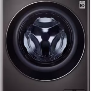 LG F6WV710P2S 10,5 kg Waschmaschine, 1400U/Min, 60cm breit, Kindersicherung, AI DD, 6 Motion, Aqua Lock, Steam, Metallic Black Steel