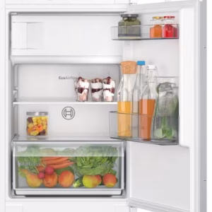 Bosch KIL22NSE0 Einbau-Kühlschrank, Nischenhöhe 88cm, 119L, Schlepptürtechnik, LED Beleuchtung, Multi Box XXL, Eco Airflow, Schnellkühlenfunktion