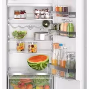 Bosch KIL42ADD1 Einbaukühlschrank mit Gefrierfach, Nischenhöhe 122 cm, 187 L, Festtürtechnik, Schnellkühlen, LED Beleuchtung, VitaFresh