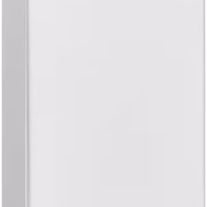 Bomann KS 7349 Kühlschrank, 91L, 2 Glasablagen, LED Innenraumbeleuchtung, Gemüseschale, weiß