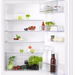 AEG TSK5O881ES Einbaukühlschrank ohne Gefrierfach, Nischenhöhe 88 cm, 142 L, Schlepptürtechnik, LED Beleuchtung, weiß