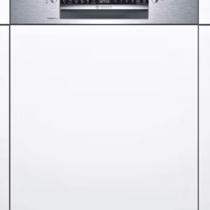 Bosch SMI6ZCS00E Serie 6 Teilintegrierter Geschirrspüler, 60 cm breit, 14 Maßgedecke, PerfectDry, Silence Plus, Home Connect, Edelstahl
