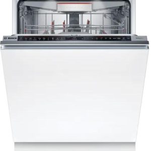 Bosch SMD8TCX01E Serie 8 Vollintegrierter Geschirrspüler, 60 cm breit, 14 Maßgedecke, PerfectDry, Besteck-Schublade, Intelligent Programm