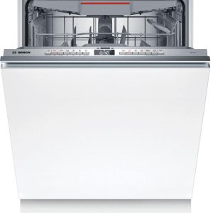 Bosch SMV4HVX00E Serie 4 Vollintegrierter Geschirrspüler, 60 cm breit, 14 Maßgedecke, Extra Trocknen, Besteck-Schublade