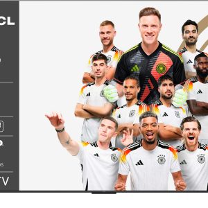 TCL 85C61BX1 QLED-Fernseher 215 cm/85 Zoll, 4K Ultra HD, Google TV, Smart-TV, Dolby Vision, Apple TV, Multi HDR, 4K Ultra HD