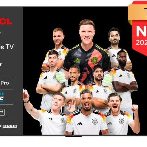 TCL 85T8BX1 QLED-Fernseher 215 cm/85 Zoll, 4K Ultra HD, Google TV, Smart-TV, Multi-HDR, 144 Hz, Game Master, Dolby Vision, Apple TV